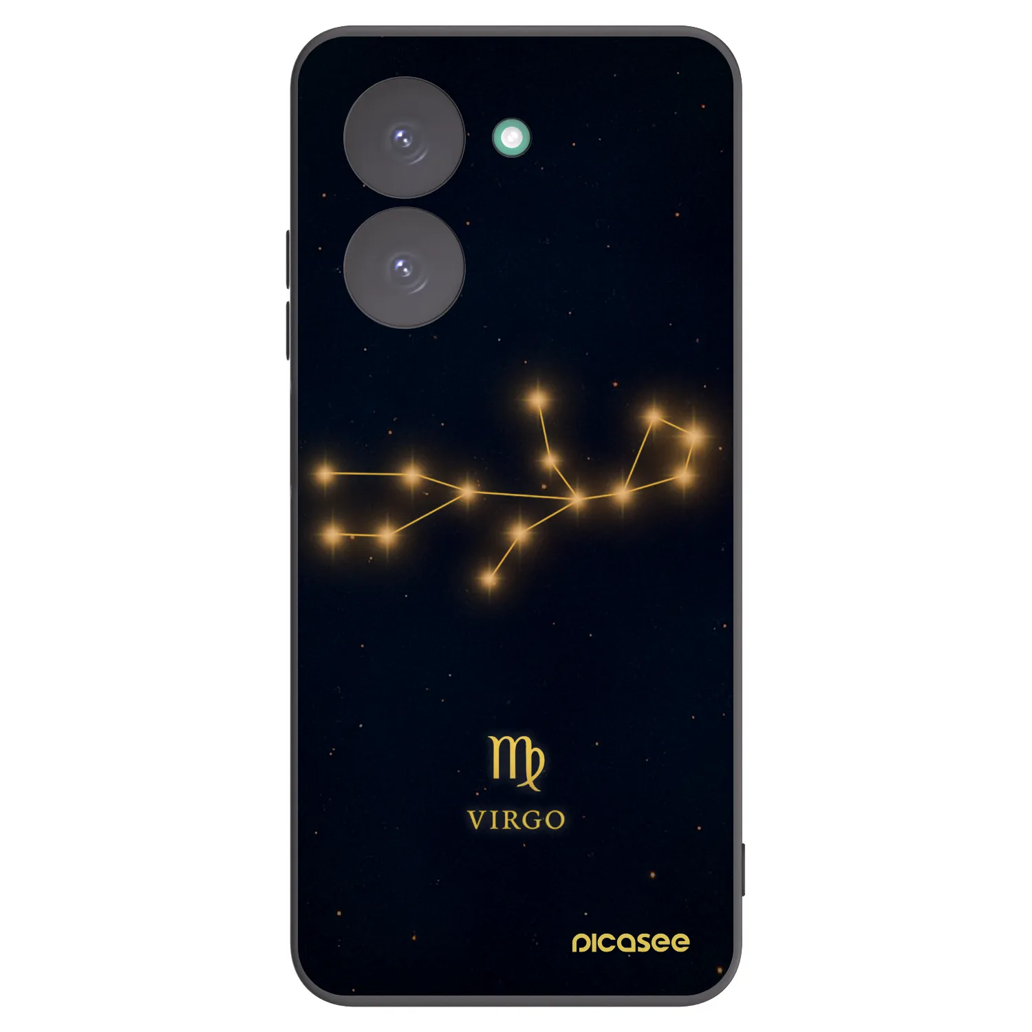 Picasee silikonový černý obal pro Xiaomi Redmi A5 - VIRGO