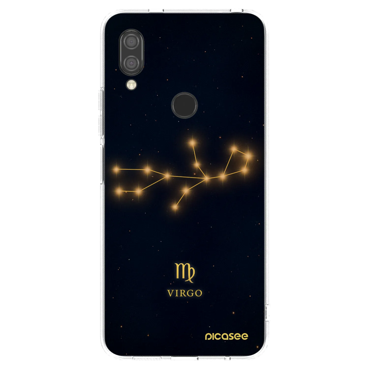 Picasee silikonový průhledný obal pro Xiaomi Redmi 7 - VIRGO