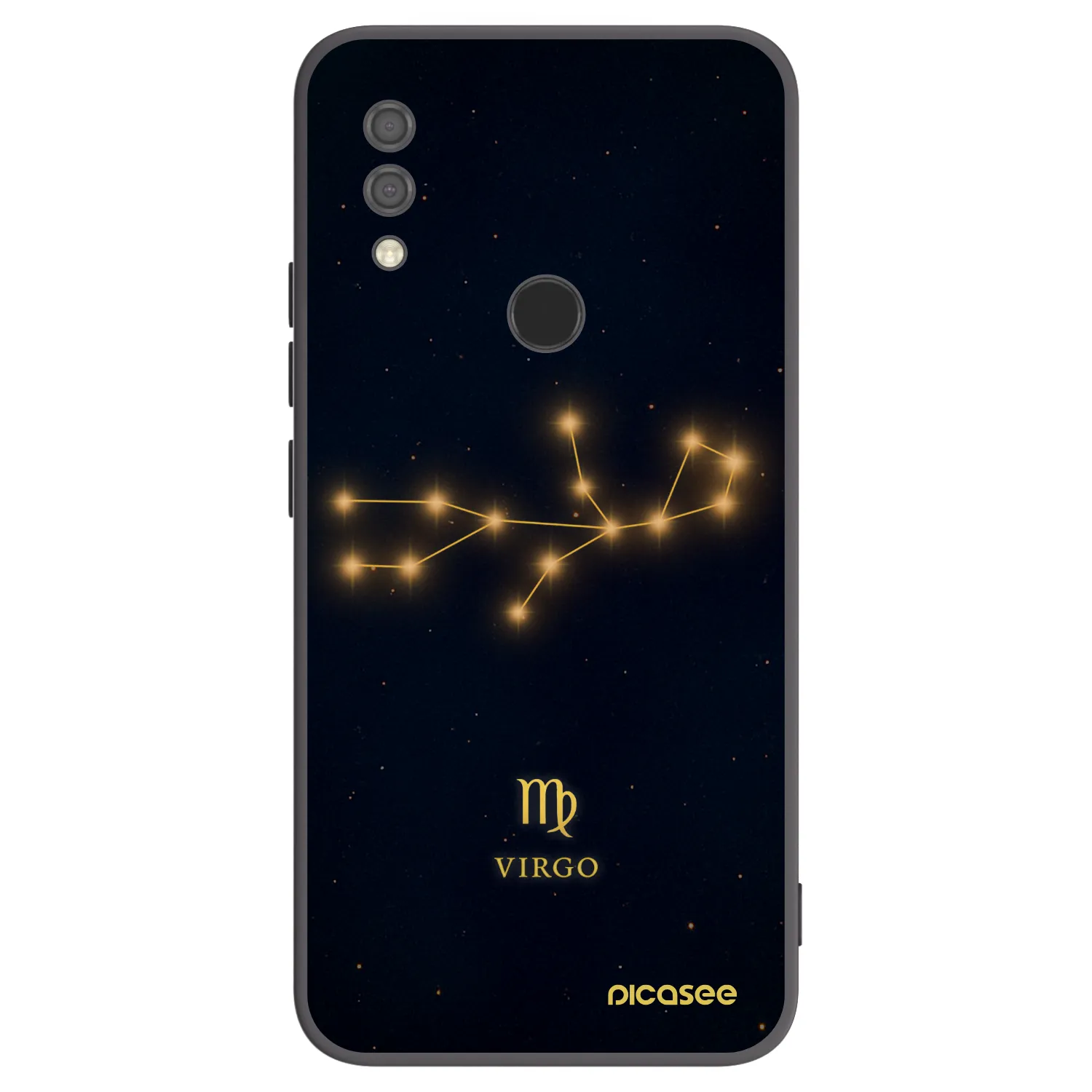 Picasee silikonový černý obal pro Xiaomi Redmi 7 - VIRGO
