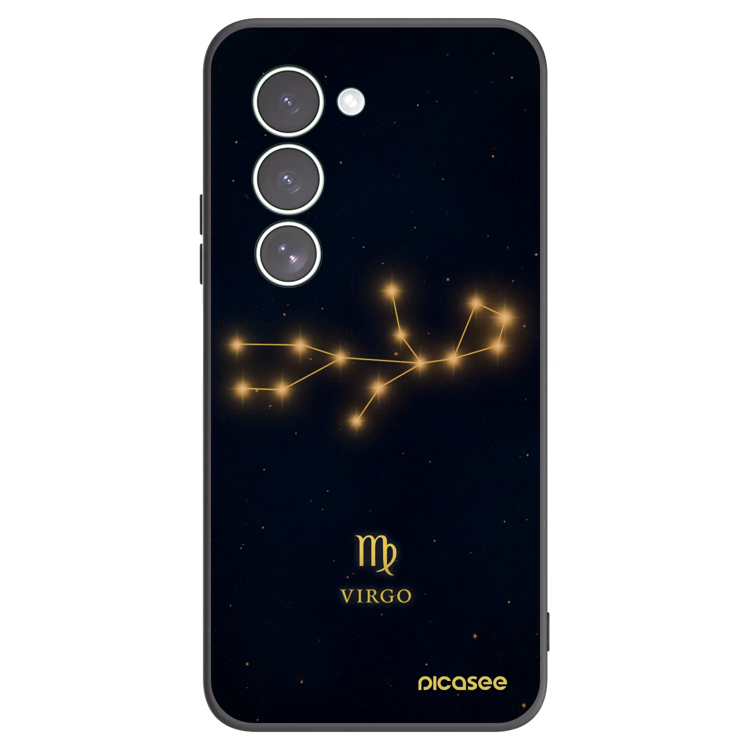 Picasee silikonový černý obal pro Xiaomi Redmi 15 5G - VIRGO
