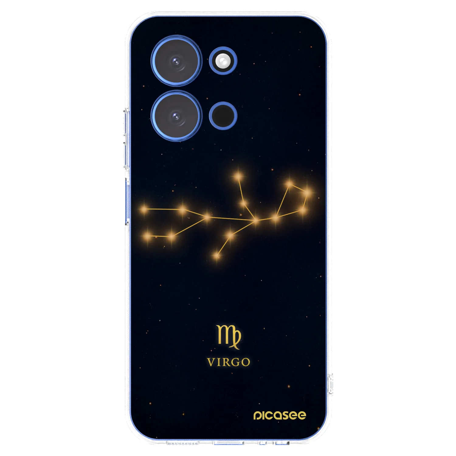 Picasee silikonový průhledný obal pro Xiaomi Redmi 15C 4G - VIRGO