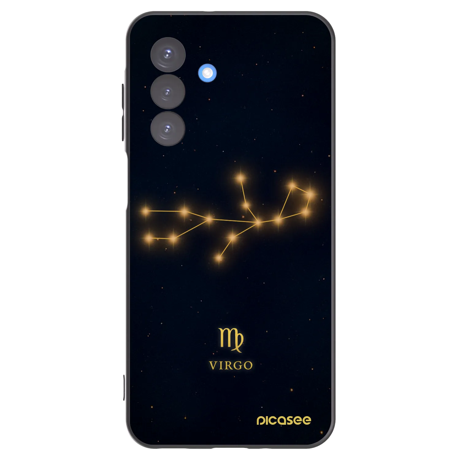 Picasee silikonový černý obal pro Samsung Galaxy A17 5G - VIRGO
