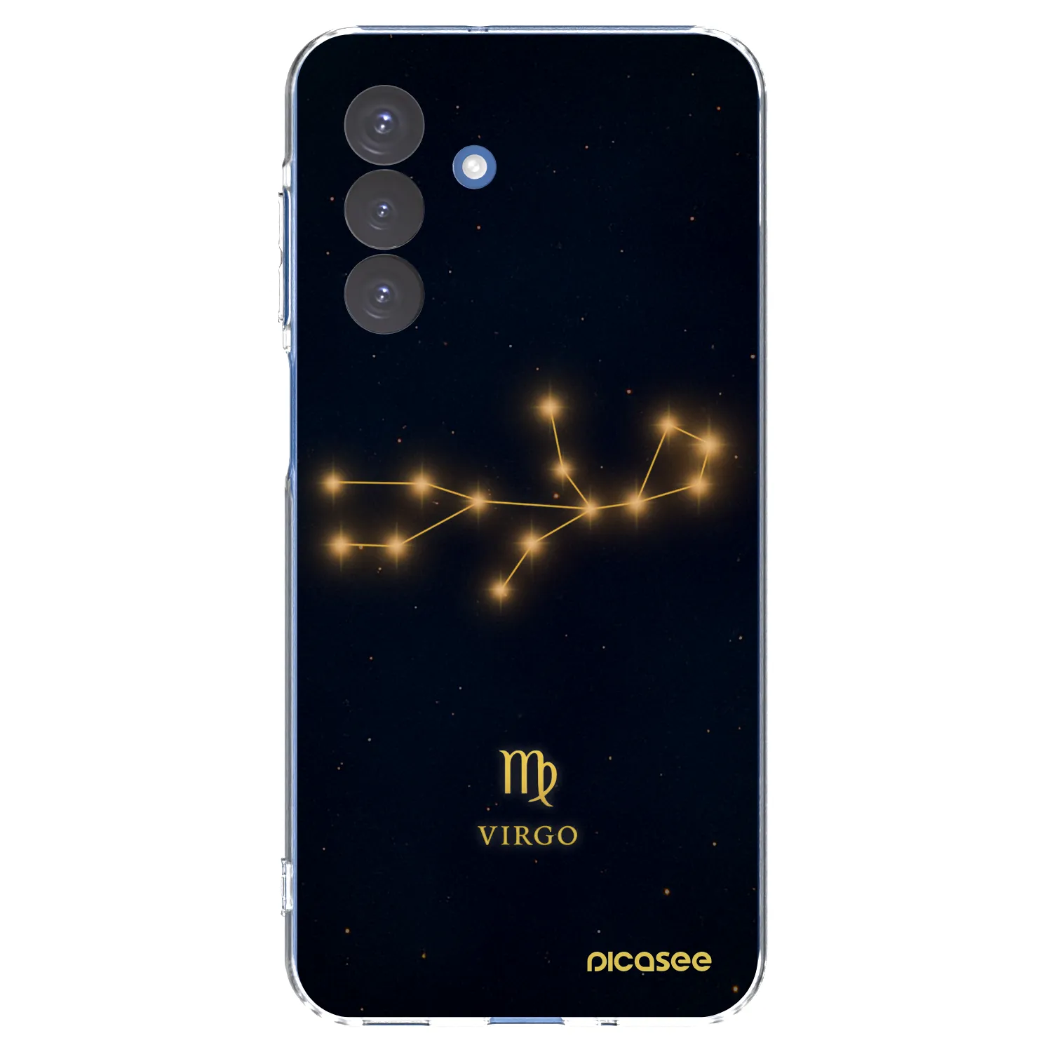 Picasee silikonový průhledný obal pro Samsung Galaxy A17 5G - VIRGO