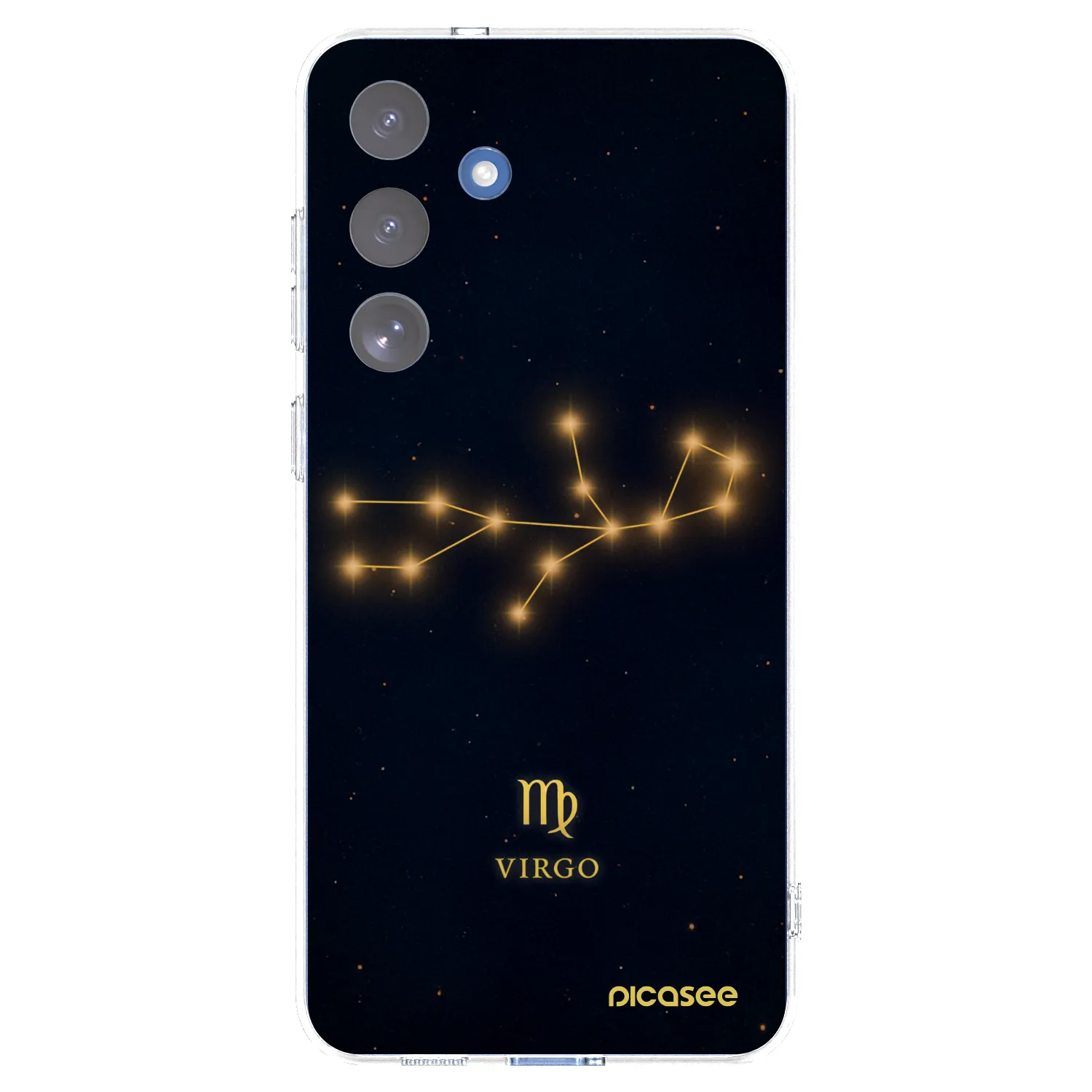 Picasee silikonový průhledný obal pro Samsung Galaxy S25 FE 5G - VIRGO