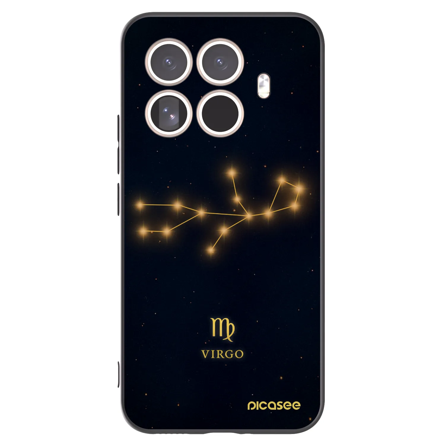 Picasee silikonový černý obal pro Xiaomi 15T Pro - VIRGO