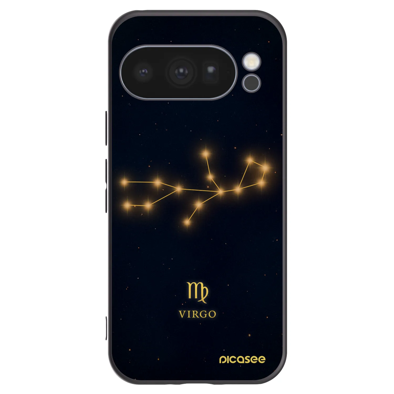 Picasee silikonový černý obal pro Google Pixel 10 Pro - VIRGO