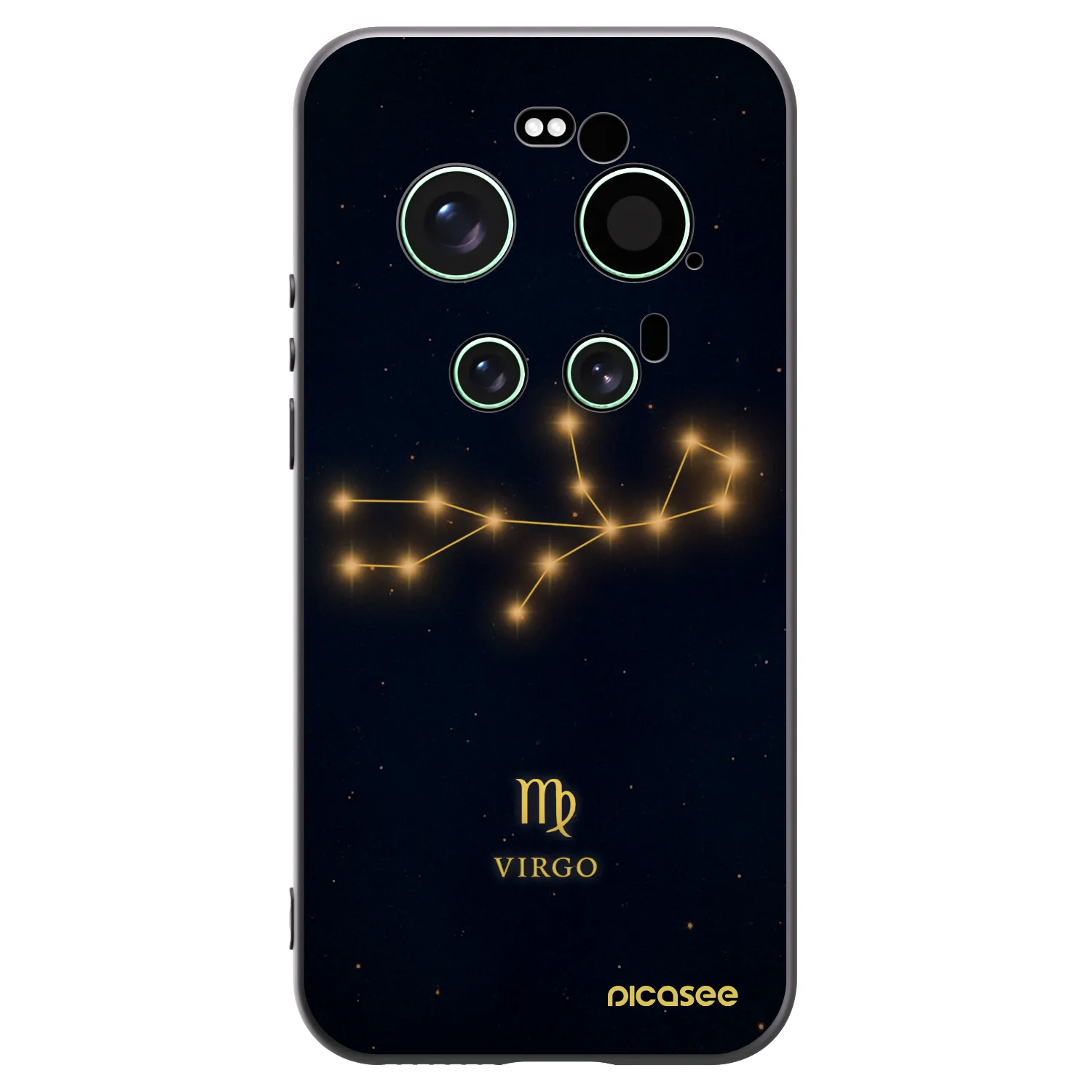 Picasee silikonový černý obal pro Xiaomi 17 Ultra - VIRGO