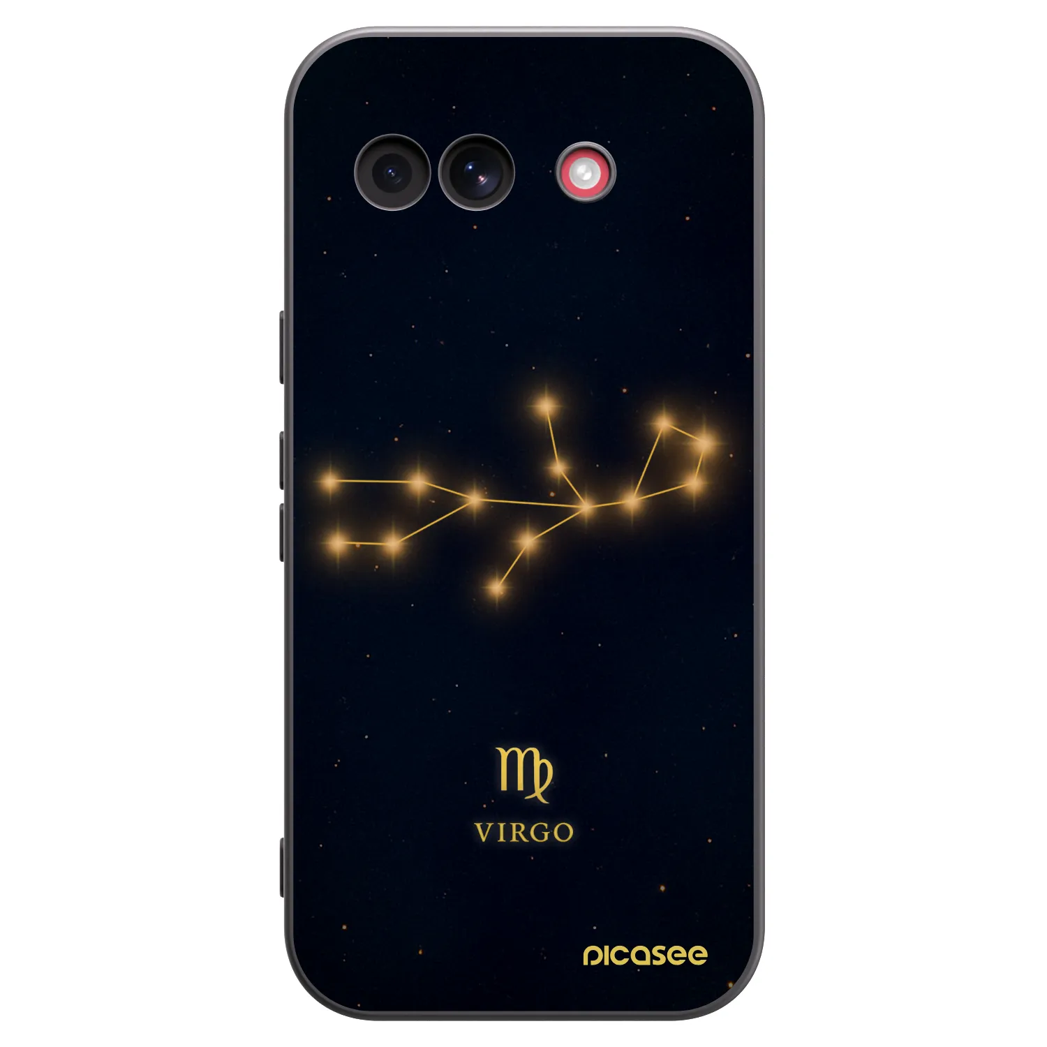 Picasee silikonový černý obal pro Google Pixel 10a - VIRGO