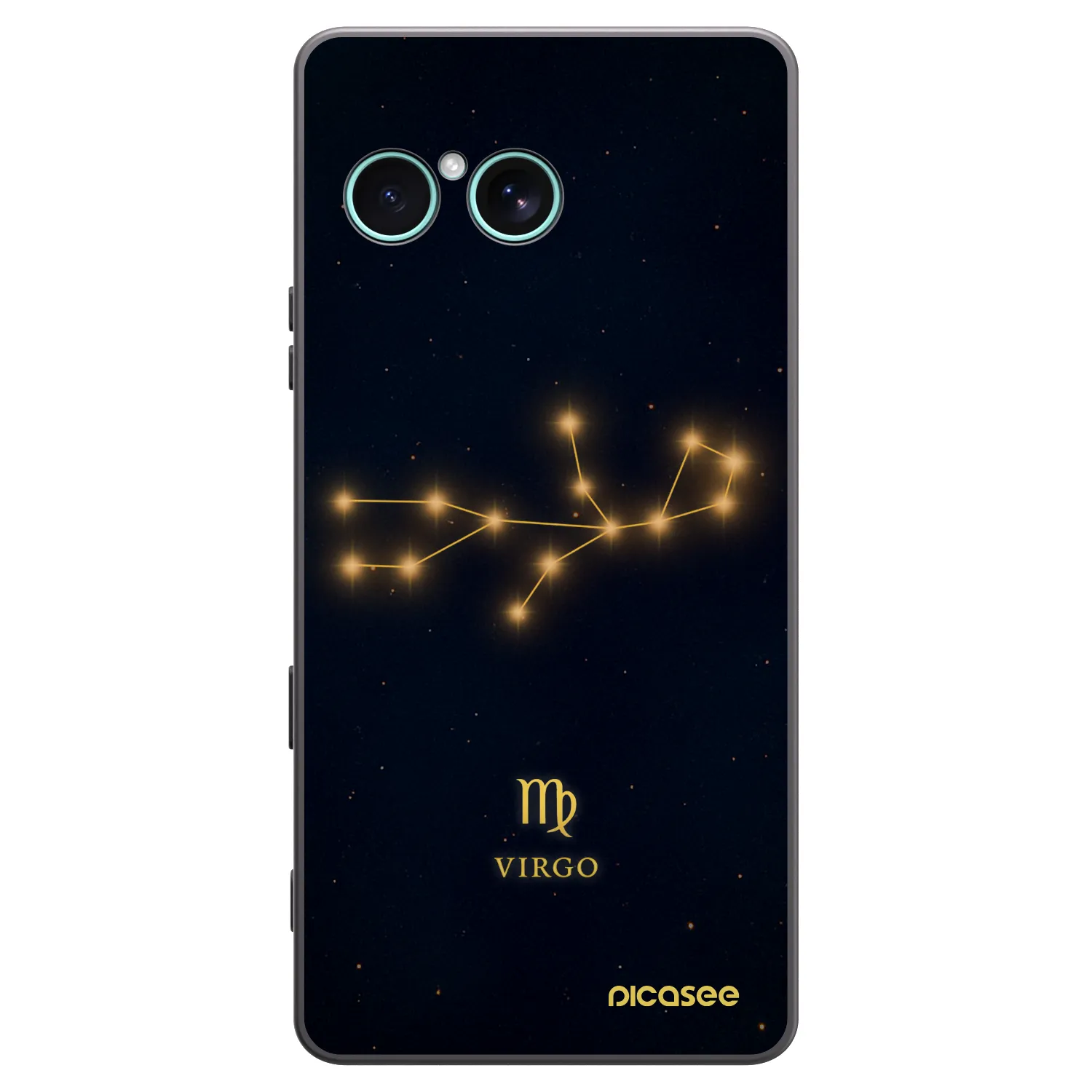 Picasee silikonový černý obal pro Sony Xperia 10 VII - VIRGO