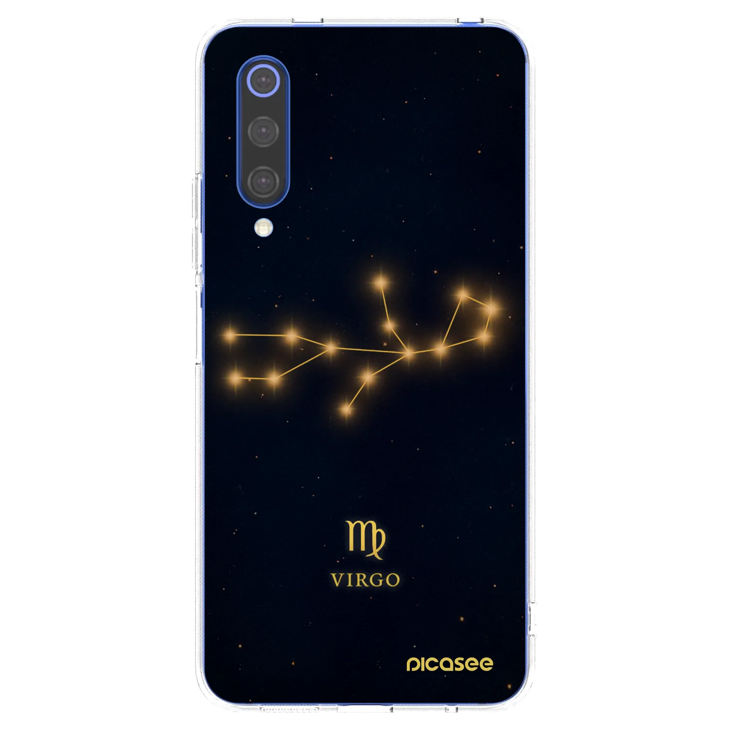 Picasee silikonový průhledný obal pro Xiaomi Mi 9 SE - VIRGO