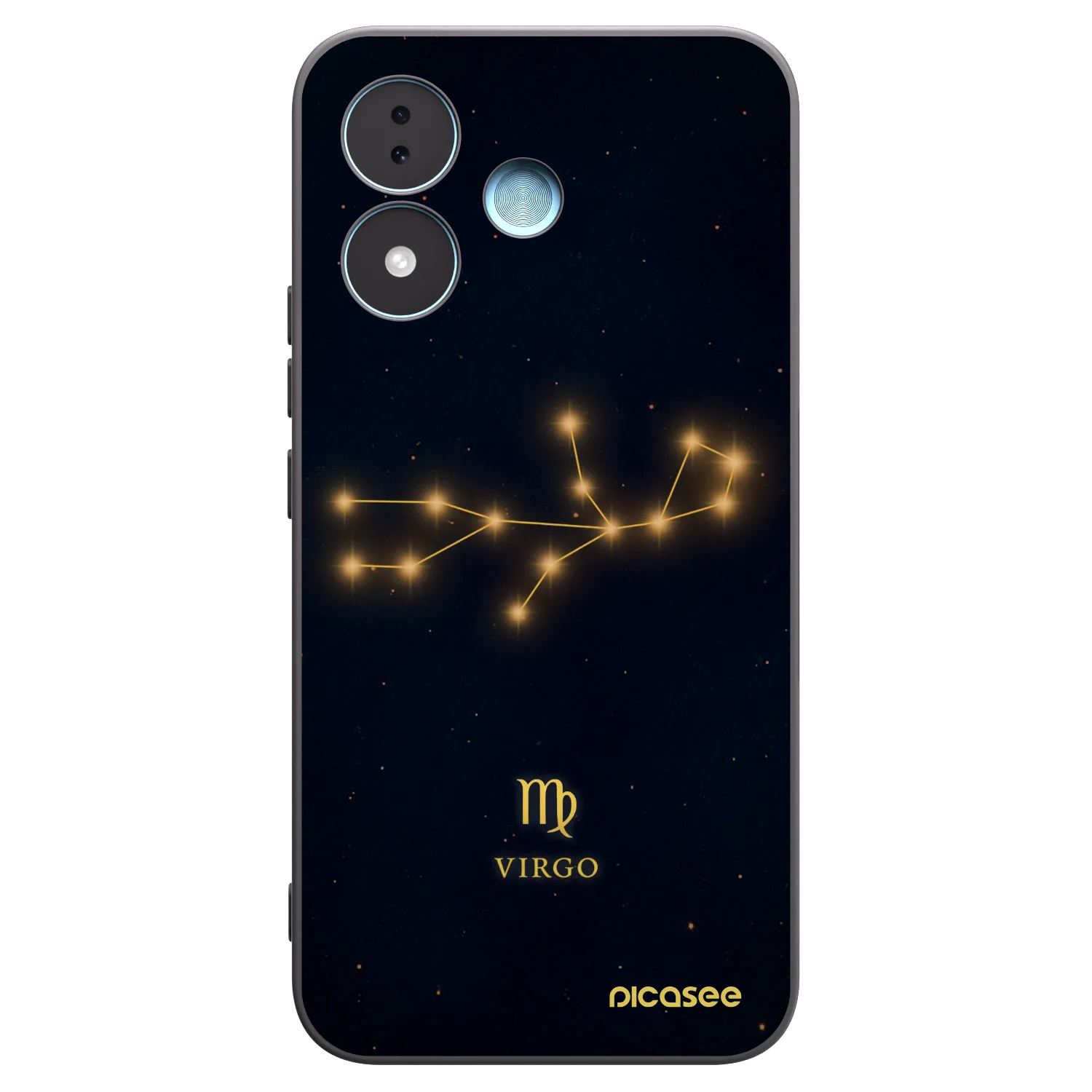 Picasee silikonový černý obal pro Xiaomi Redmi Note 17 5G - VIRGO
