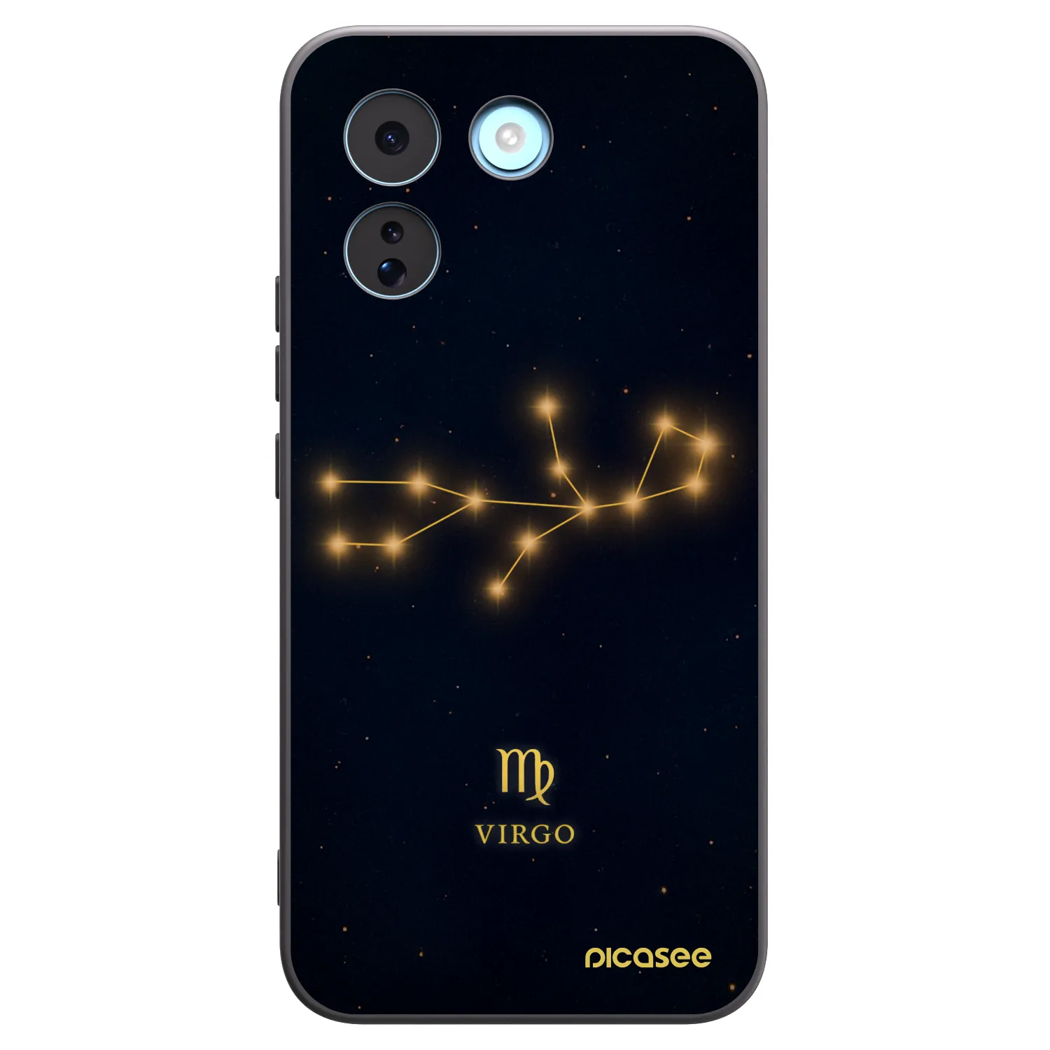 Picasee silikonový černý obal pro Xiaomi Redmi Note 17 Pro MAX 5G - VIRGO