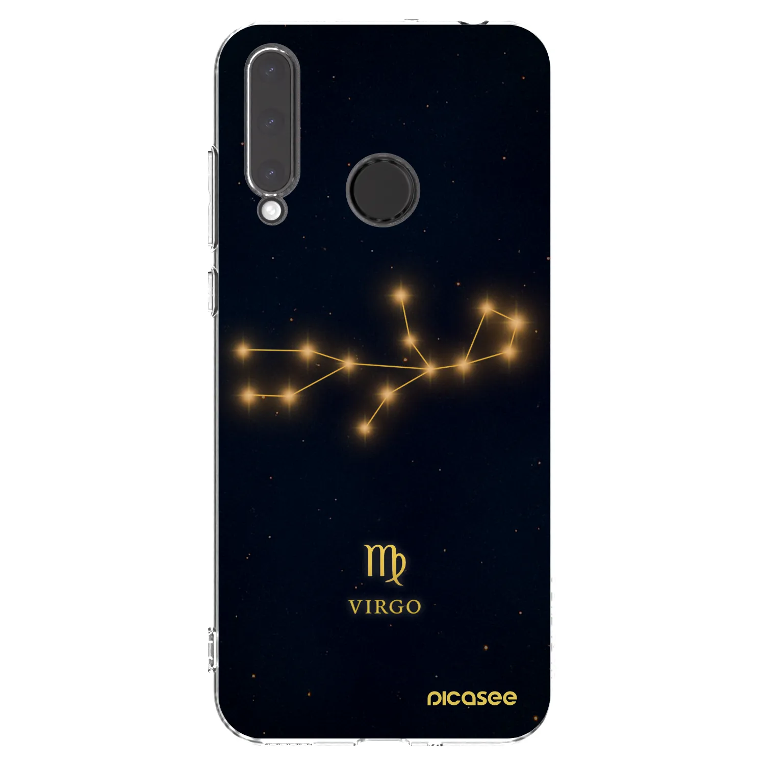 Picasee silikonový průhledný obal pro Honor 20 Lite - VIRGO
