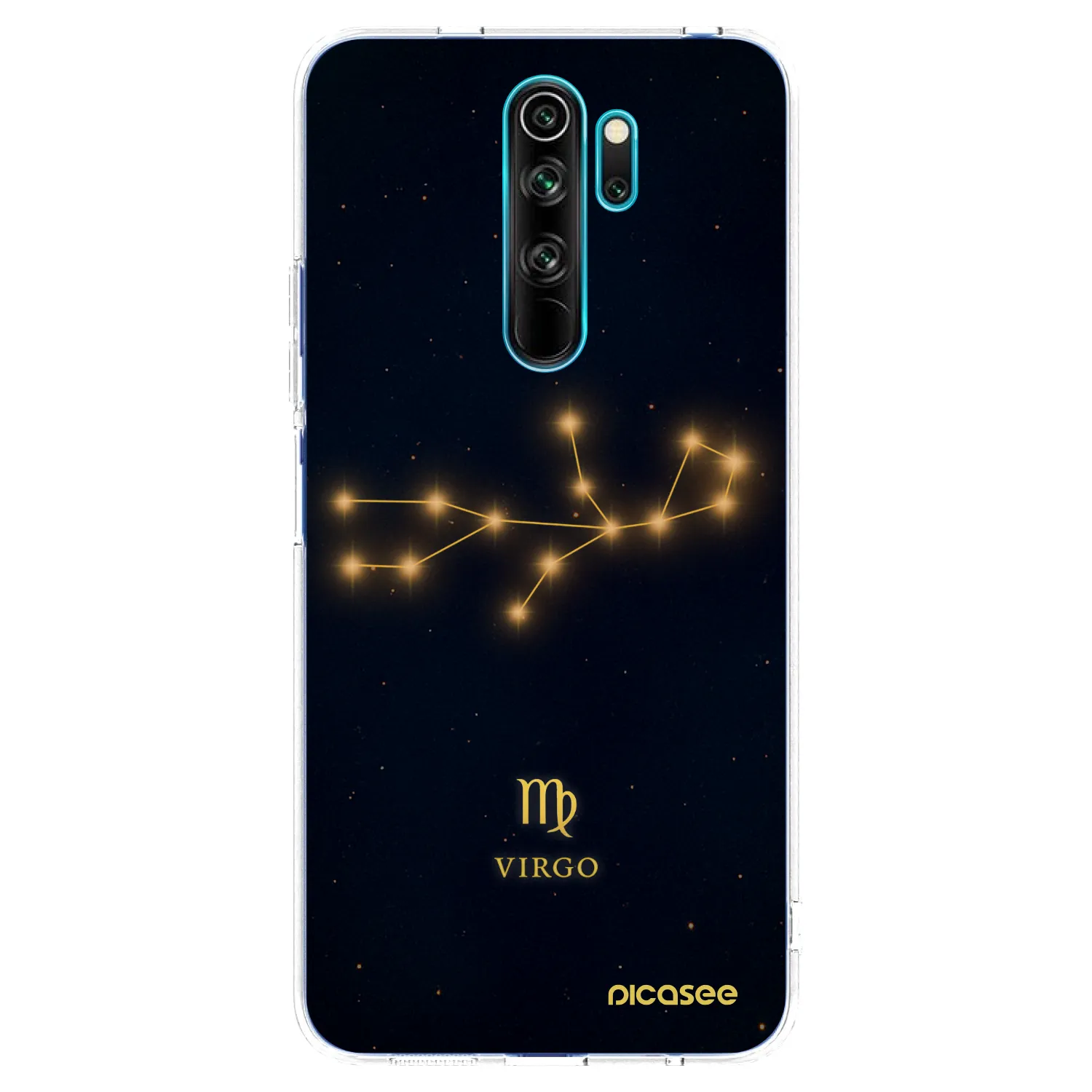 Picasee silikonový průhledný obal pro Xiaomi Redmi Note 8 Pro - VIRGO
