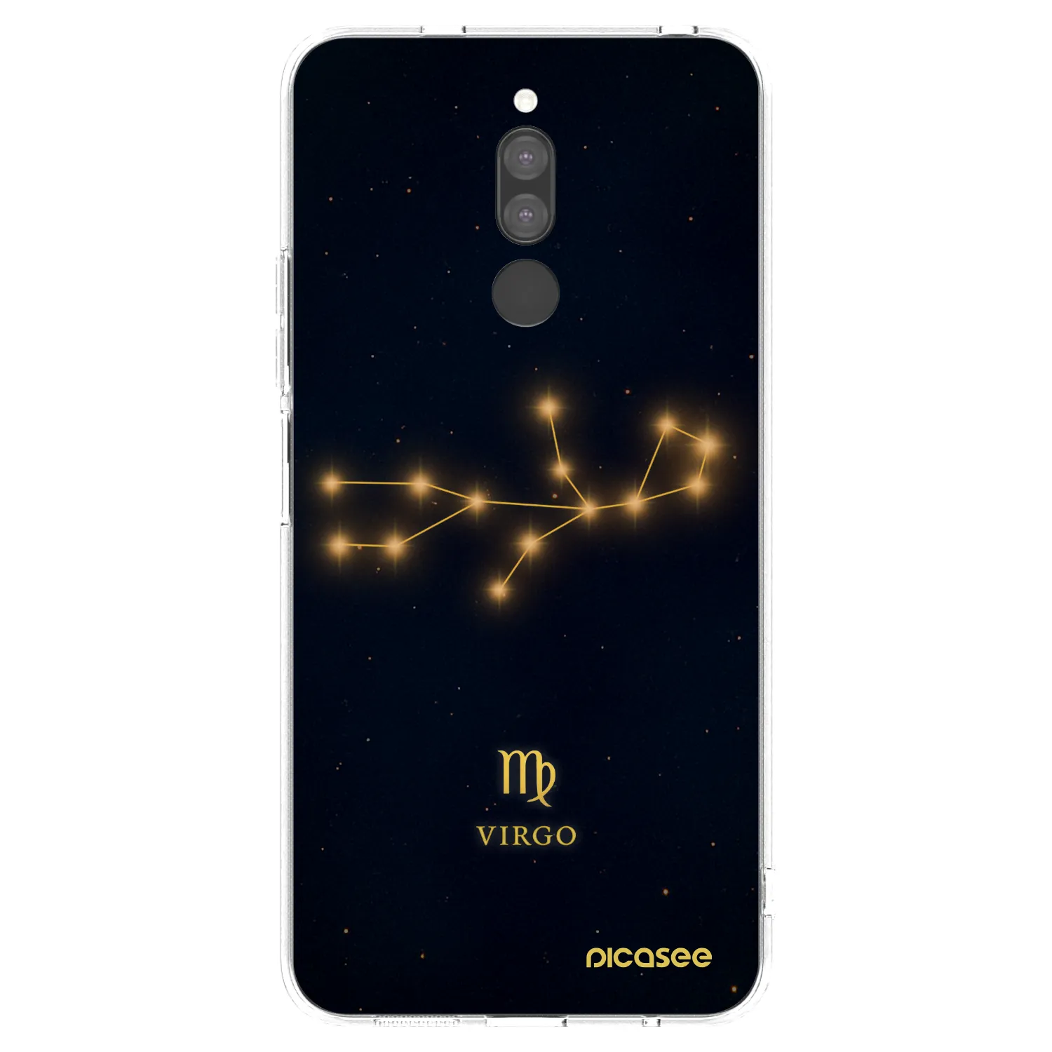 Picasee silikonový průhledný obal pro Xiaomi Redmi 8 - VIRGO