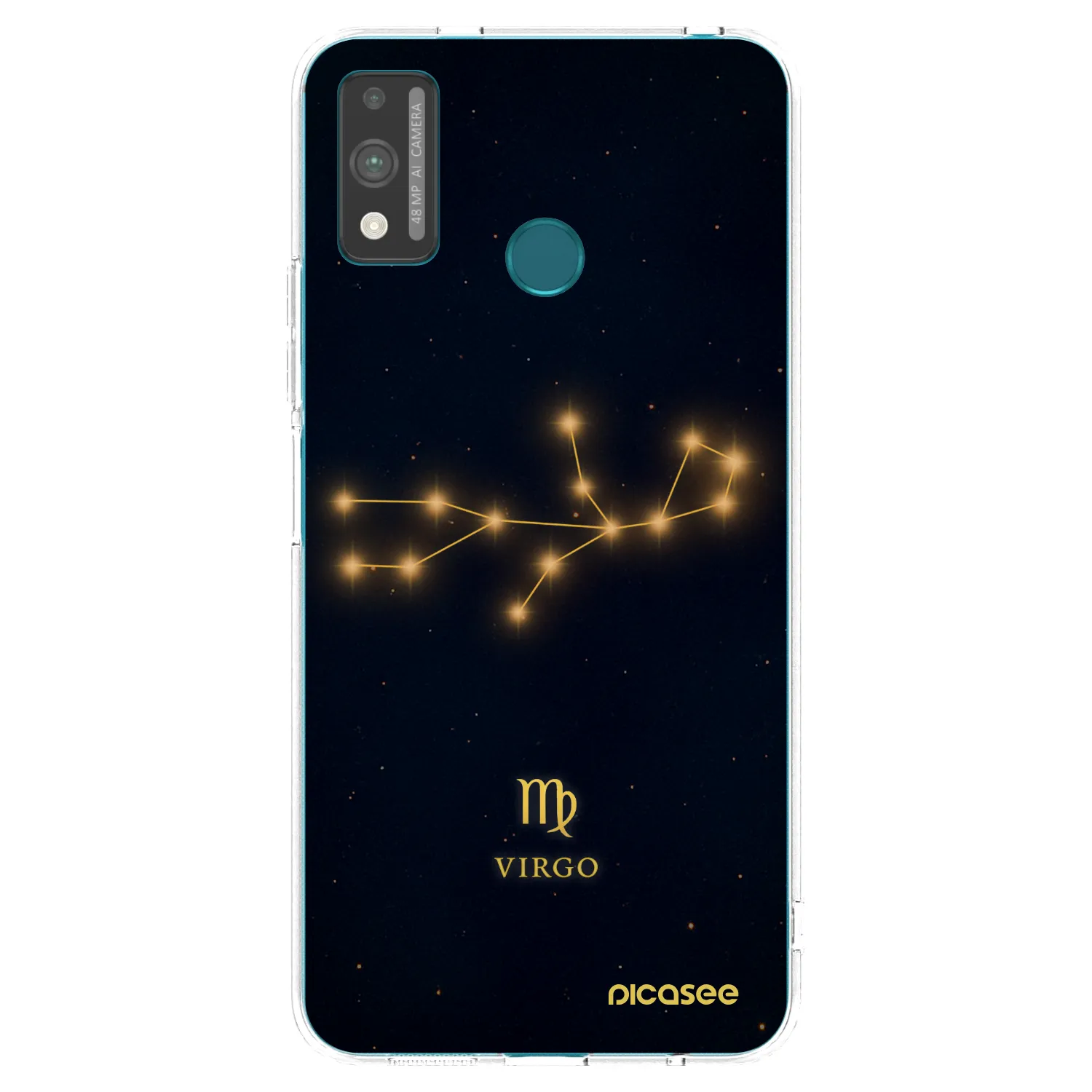 Picasee silikonový průhledný obal pro Honor 9X Lite - VIRGO