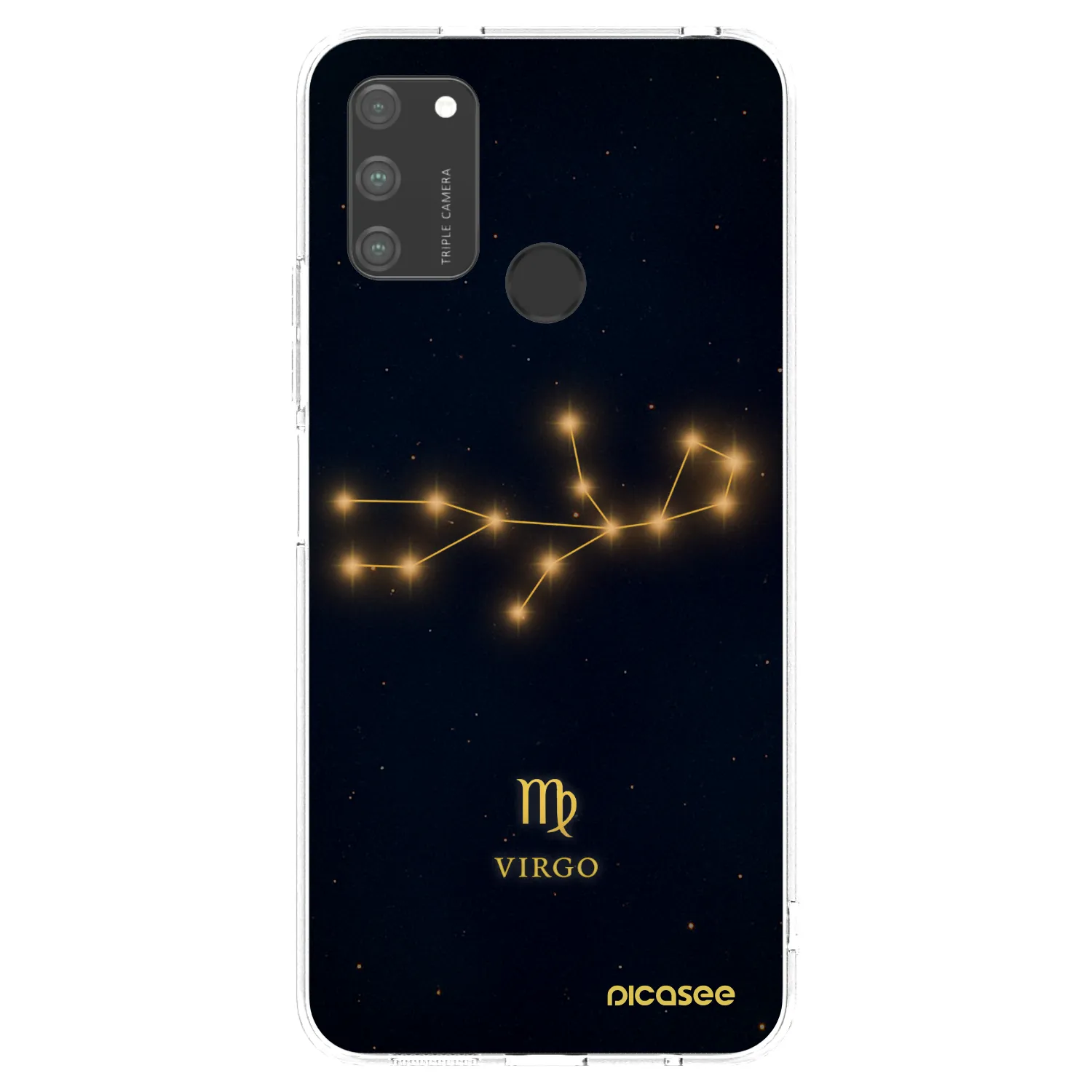 Picasee silikonový průhledný obal pro Honor 9A - VIRGO