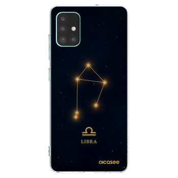 Picasee silikonový průhledný obal pro Samsung Galaxy M51 M515F - LIBRA