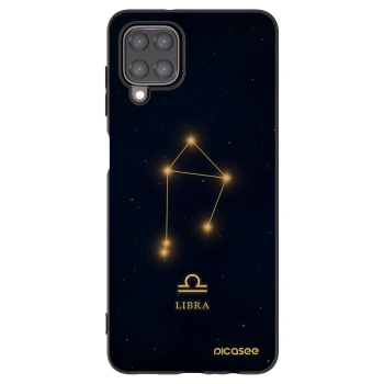 Picasee silikonový černý obal pro Samsung Galaxy A12 A125F - LIBRA
