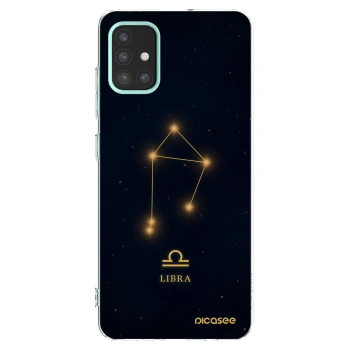 Picasee silikonový průhledný obal pro Samsung Galaxy M31s - LIBRA
