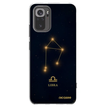 Picasee silikonový průhledný obal pro Xiaomi Redmi Note 10 - LIBRA