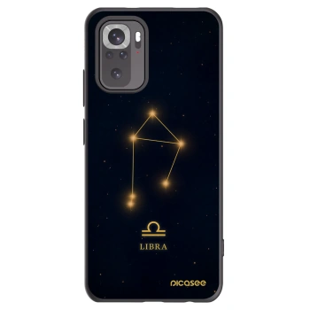 Picasee silikonový černý obal pro Xiaomi Redmi Note 10 - LIBRA