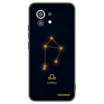 Picasee silikonový černý obal pro Xiaomi Mi 11 - LIBRA