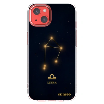 Picasee silikonový průhledný obal pro Apple iPhone 13 - LIBRA