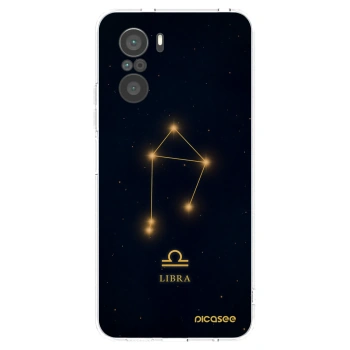 Picasee silikonový průhledný obal pro Xiaomi Poco F3 - LIBRA