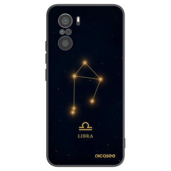 Picasee silikonový černý obal pro Xiaomi Poco F3 - LIBRA