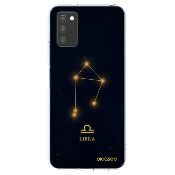 Picasee silikonový průhledný obal pro Samsung Galaxy A02s A025G - LIBRA
