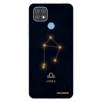 Picasee silikonový průhledný obal pro Realme C21 - LIBRA