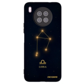 Picasee silikonový černý obal pro Huawei Nova 8i - LIBRA