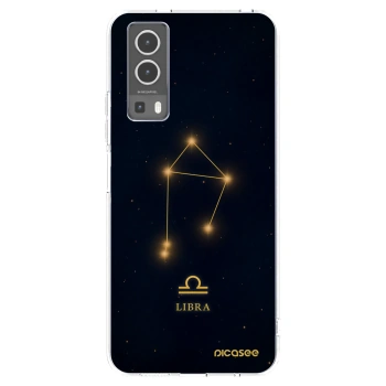 Picasee silikonový průhledný obal pro Vivo Y72 5G - LIBRA