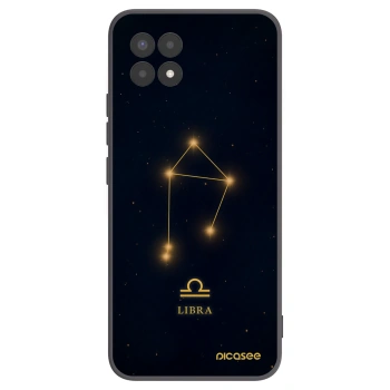 Picasee silikonový černý obal pro Realme 8i - LIBRA