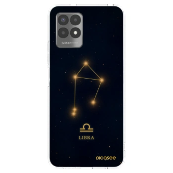 Picasee silikonový průhledný obal pro Realme 8i - LIBRA