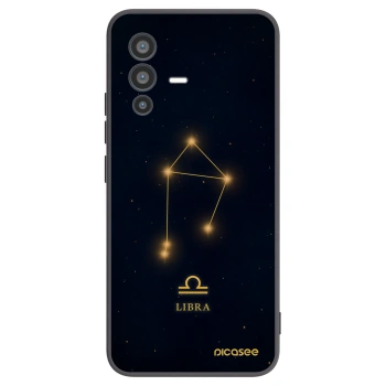 Picasee silikonový černý obal pro Vivo V23 5G - LIBRA