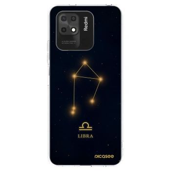 Picasee silikonový průhledný obal pro Xiaomi Redmi 10C - LIBRA
