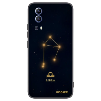 Picasee silikonový černý obal pro Vivo Y52 5G - LIBRA