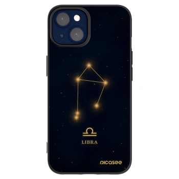 Picasee silikonový černý obal pro Apple iPhone 14 - LIBRA