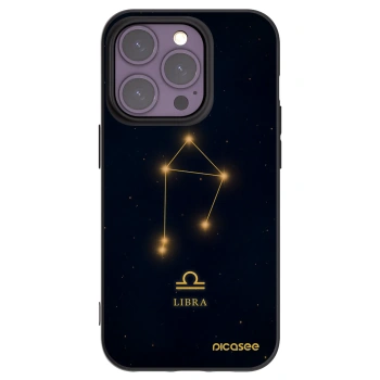 Picasee silikonový černý obal pro Apple iPhone 14 Pro - LIBRA