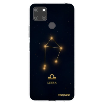 Picasee silikonový průhledný obal pro Realme C21Y - LIBRA