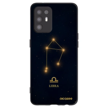 Picasee silikonový černý obal pro OPPO A94 5G - LIBRA