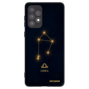 Picasee silikonový černý obal pro Samsung Galaxy A73 5G - LIBRA