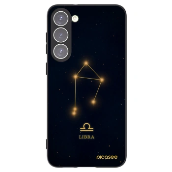 Picasee silikonový černý obal pro Samsung Galaxy S23+ 5G - LIBRA