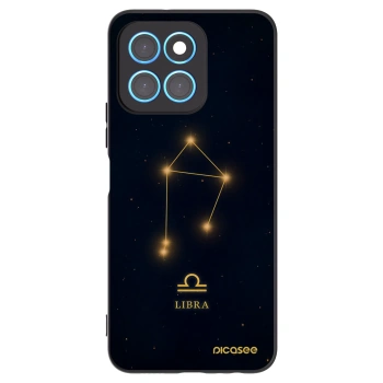 Picasee silikonový černý obal pro Honor X8 5G - LIBRA