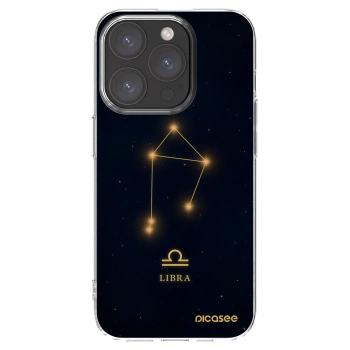 Picasee silikonový průhledný obal pro Apple iPhone 15 Pro - LIBRA
