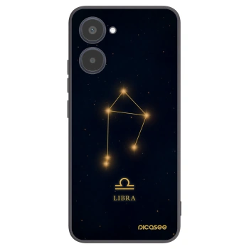 Picasee silikonový černý obal pro Realme 10 4G - LIBRA