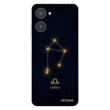 Picasee silikonový průhledný obal pro Realme 10 4G - LIBRA