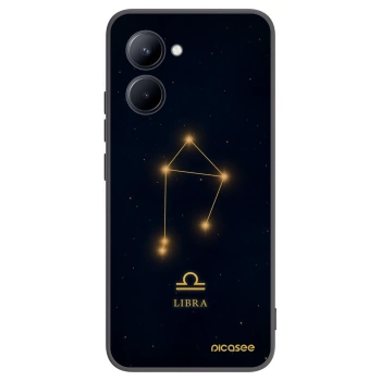 Picasee silikonový černý obal pro Realme C33 (2023) - LIBRA